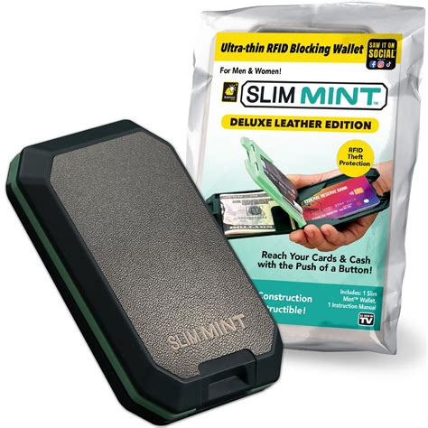 as seen on tv rf id wallet|slim mint rfid blocking wallet.